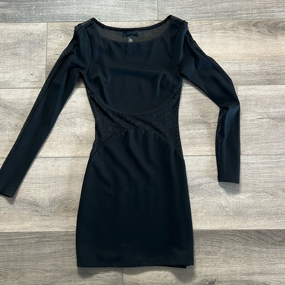 Hours bodycon sheer Dress